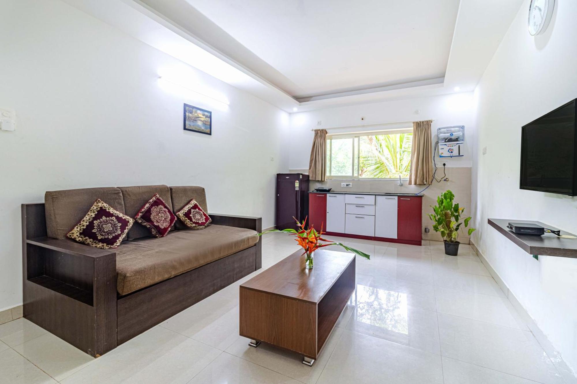 4Bhk Sparkling Apartment Near Beach Pool & Bar 2Bhkx2 Vagator Ruang foto