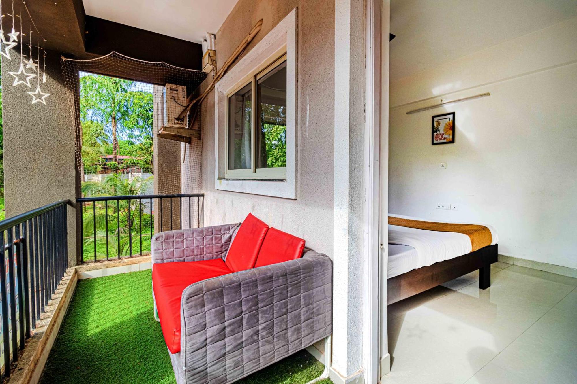4Bhk Sparkling Apartment Near Beach Pool & Bar 2Bhkx2 Vagator Ruang foto