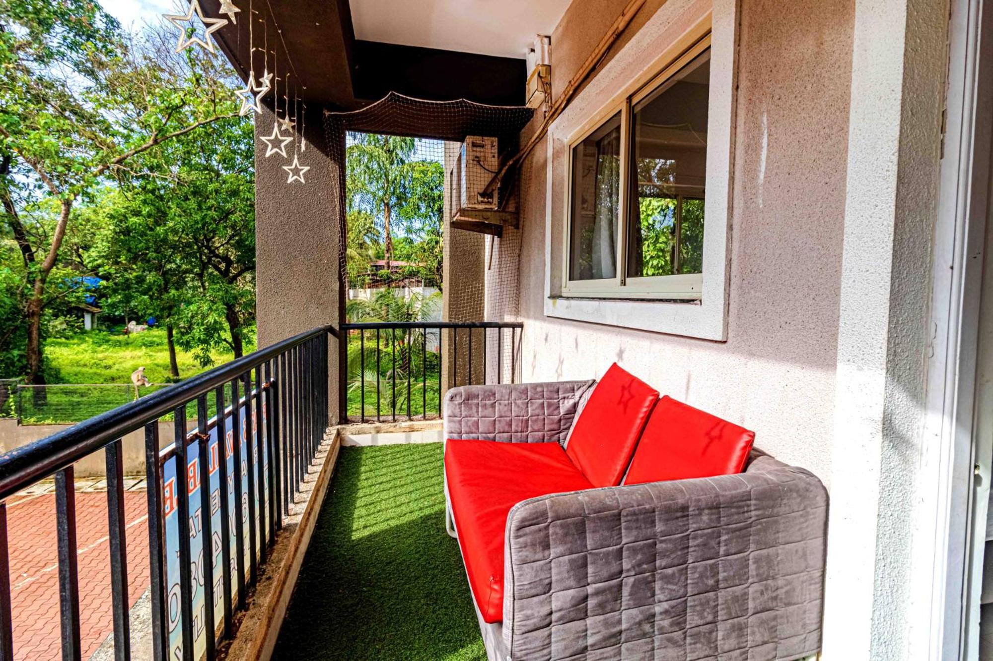 4Bhk Sparkling Apartment Near Beach Pool & Bar 2Bhkx2 Vagator Ruang foto