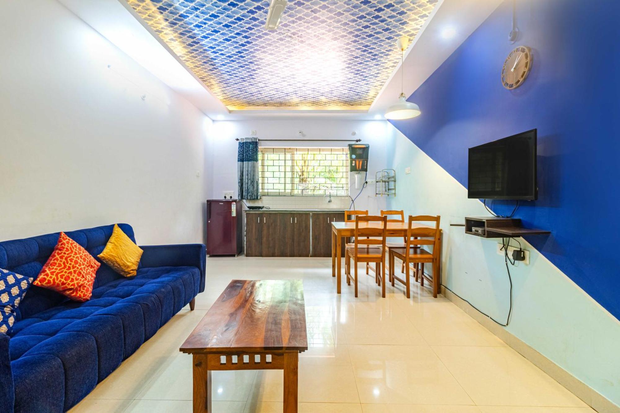 4Bhk Sparkling Apartment Near Beach Pool & Bar 2Bhkx2 Vagator Ruang foto